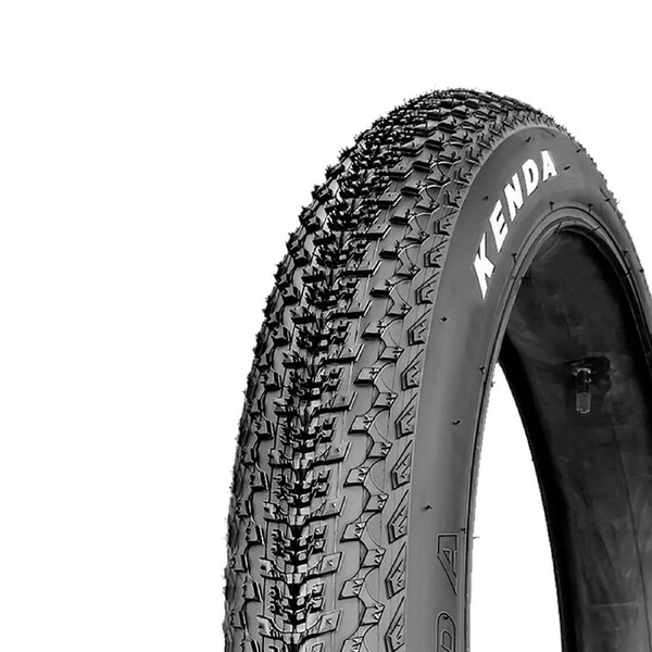 TDR Fat Bike Tire Tube Set 26x4.0 Rubber MTB Wheel Chopper Cruiser Snow Bicycle Inner Tube Wide Tyre Kit 26 Inch Mountain Bike Replacement Tube Tyre for Cruiser Chopper Off Road Snow