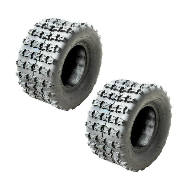 TDR 2pcs 18x9.5-8 8 inch REAR Back Tyre tire for ATV Quad Bike Buggy Ride on Mower 4PR Rating