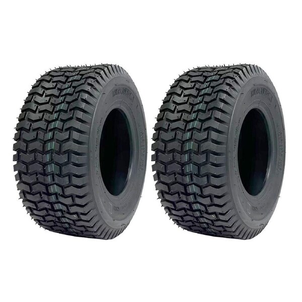 TDR 2pcs 13x5.00-6" 4-Ply Turf-Friendly Tubeless Tire for Lawn Mowers and Garden Utility Vehicles