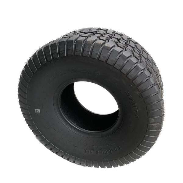 TDR 20x8.00-8" 4-Ply Turf Saver Tubeless Tire for Ride-On Mowers and Lawn Care Equipment