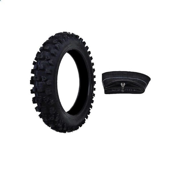 TDR 80/100-12 Knobby TIRE Tyre 3.00-12 TUBE for CRF50 PW80 KLX110 copied 110cc 125cc