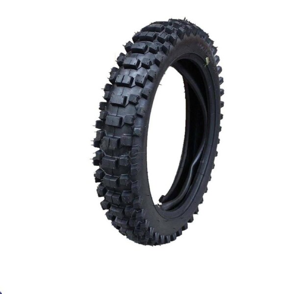 TDR 14 INCH 90/100-14 REAR KNOBBY TYRE WITH FREE TUBE PIT PRO Dirt Bike TRAIL Bike