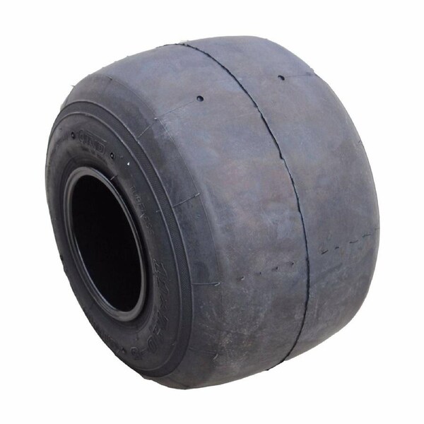TDR Go Kart Wheel 10x4.50-5" - Tubeless Slick Tyre and Rim for Gokart Racing, Drift Trike, and Slider