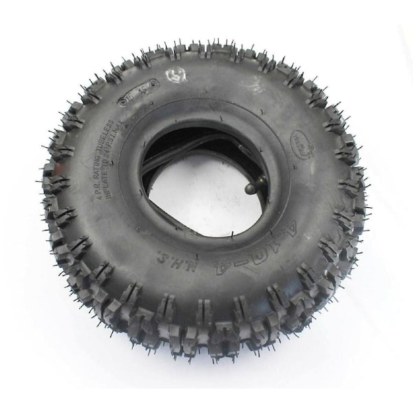 TDR 4.10-4 Inch Tyre Tire and Tube for 47cc 49cc Mini Kids Quad Bike ATV Buggy Go Kart 4 Wheeler