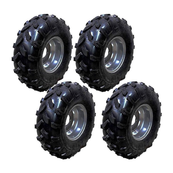 TDR 4 set 19x7-8" Front Wheel Rim with Tyre for 125cc 150cc Quad, Dirt Bike, ATV, Buggy