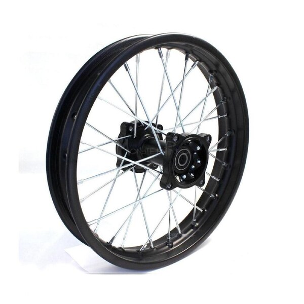 TDR 90/100-14" Alloy Rear Back Wheel Rim for 125cc 110cc 140cc 150cc PIT PRO Trail Bigfoot Dirt Bike, 15mm Axle