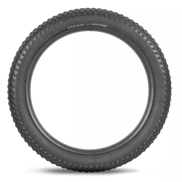 ChaoYang 20x3.0 Inch Fat Bike Tire, Rubber Folding Snow Beach Tyre, 20x3 MTB Wheel Bicycle Tire, Wear-Resistant Electric Bike Tire