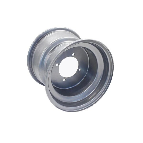 TDR 10" Inch Front Wheel Rim for 22x11-10 or 24x11-10 Tyres - ATV Quad Bike Buggy Go Kart Ride-On Mower with Valve Fitted and 4 Bolt Holes