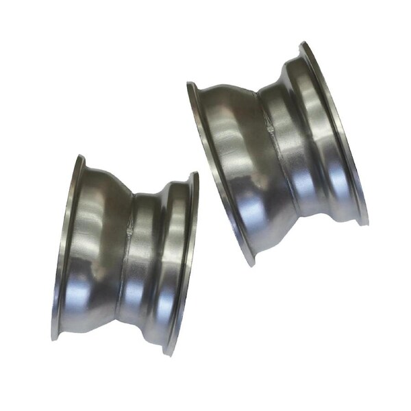 TDR 2pcs 7" Inch Front Rear Wheel Rim for ATV Quad Bike Dune Buggy Ride on Mowers Go Kart