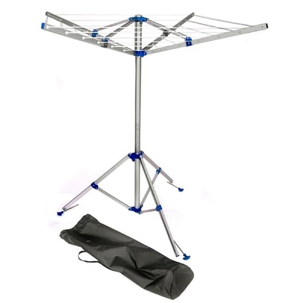 Elora Folding Umbrella Style Laundry Dryer Clothes Rack Outdoor Camping Portable