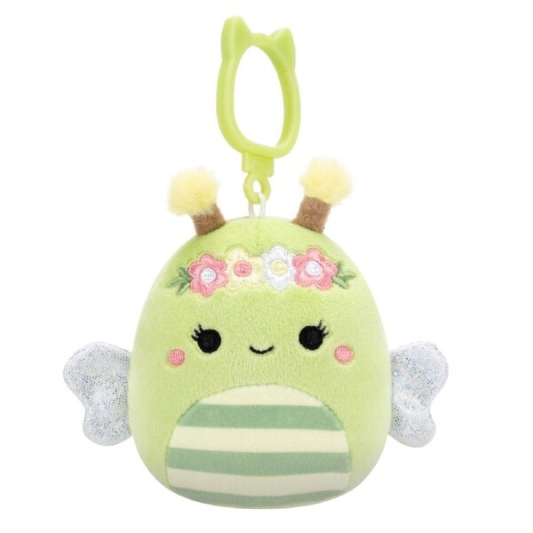 Squishmallows Easter 2025 Sybil the Bee 3.5 inch Clip-On Plush