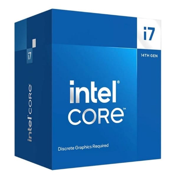 Intel i7 14700F CPU 4.2GHz 5.4GHz Turbo 14th Gen LGA1700 20-Cores 28-Threads [BX8071514700F]