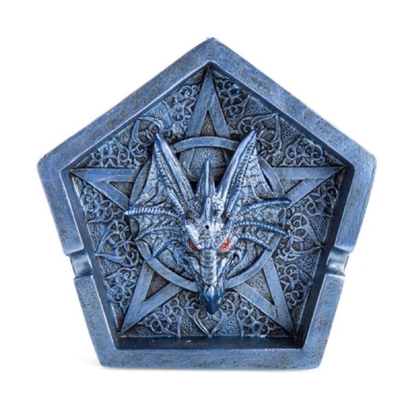 Ice Dragon Pentacle Incense Burner