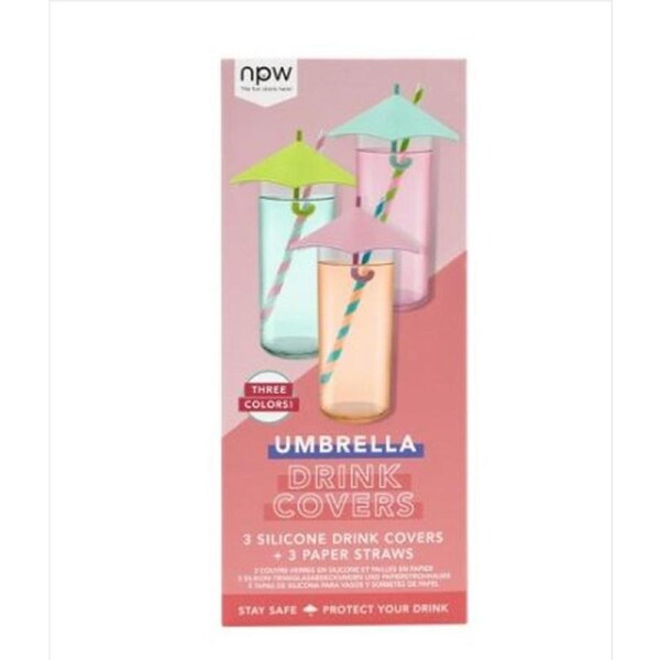 Happy Hour Cocktail Umbrella Drink Covers