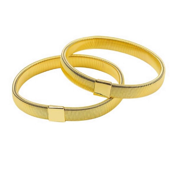 1 Pair Gold Elastic Armbands Shirt Sleeve Holders Men Ladies Gift Fashion
