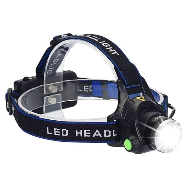 1200000LM LED Rechargeable Headlamp Most Powerful Head Torch Zoomable Headlight