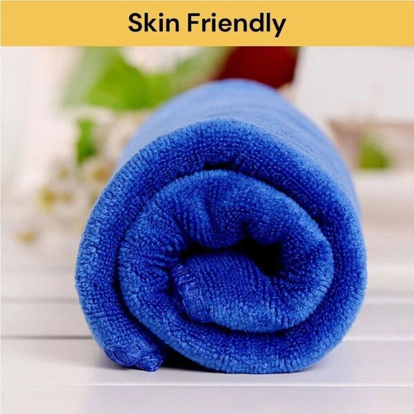 Beach Bath Towel 70x140cm Purple Microfiber Travel Swimming Drying Sport Yoga