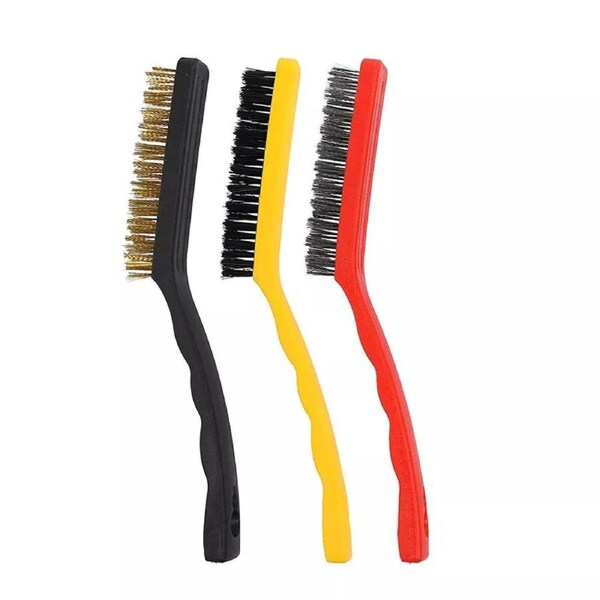 Steel Nylon Brass Metal Cleaning Tools Large Wire Cleaning Brush Set