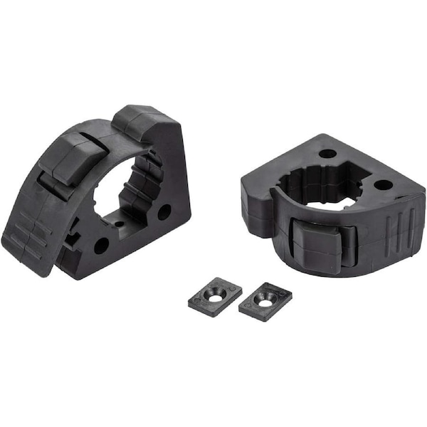 2PCS Shovel Axe Holder Car Rubber Clamps Quick-Release Mount Bracket 30-40mm
