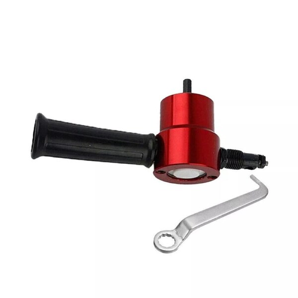 Saw Cutter Drill Attachment 2-Head Electric Sheet Metal Cutting Nibble