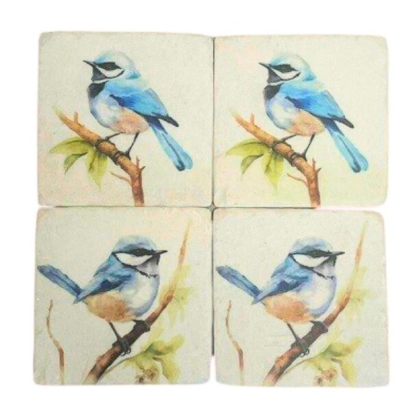 NF Living Resin Coasters - Fluttering (Set of 4)