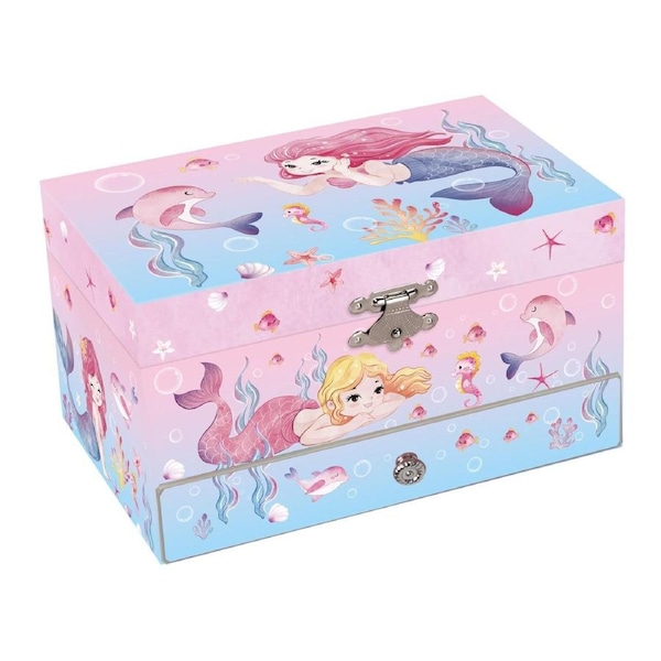 Kaper Kidz Aquaria Mermaid Heirloom Music Box Kids/Children Musical Toy 3y+
