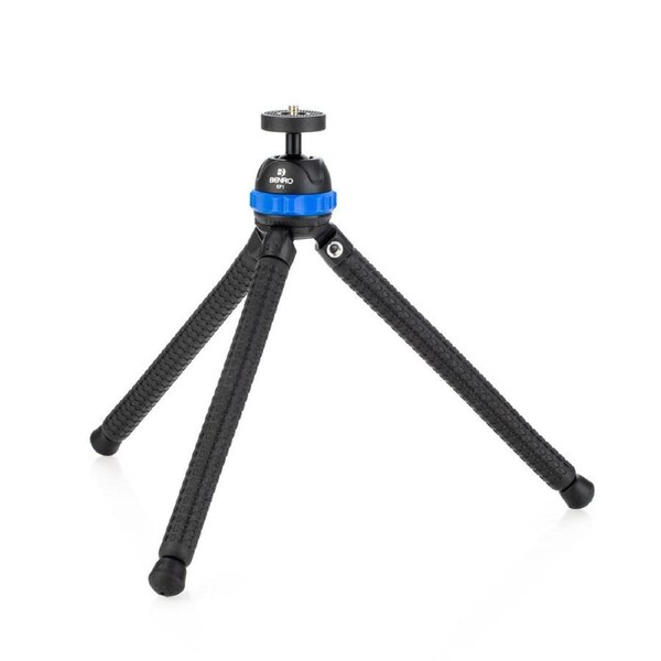 Benro KoalaPod Flexible/Bendable Folding Portable Tripod 3 Legs 21cm Black