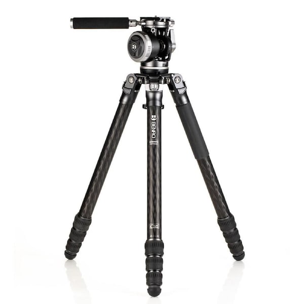 Benro Mammoth 44C Carbon Fibre Photo Camera Tripod Kit w/ WH15 Head 173cm