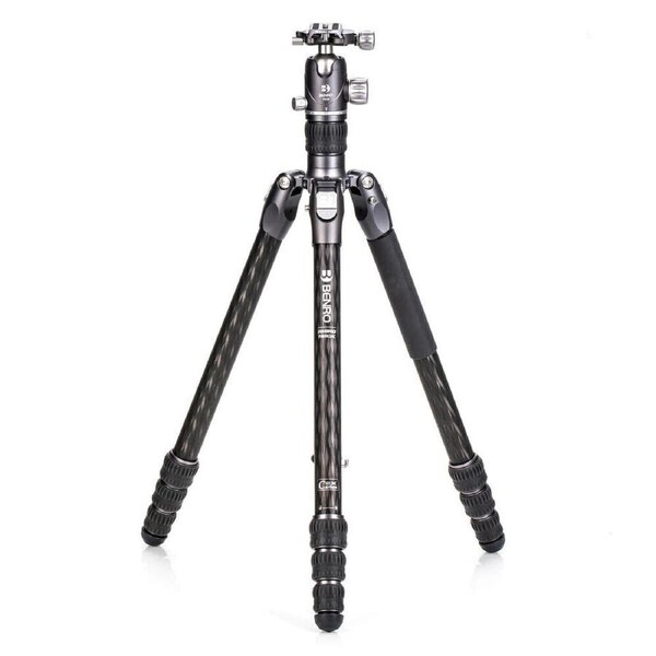 Benro Rhino 24C Carbon Fibre Photo Tripod Centre Column w/ VX25 Head 168cm