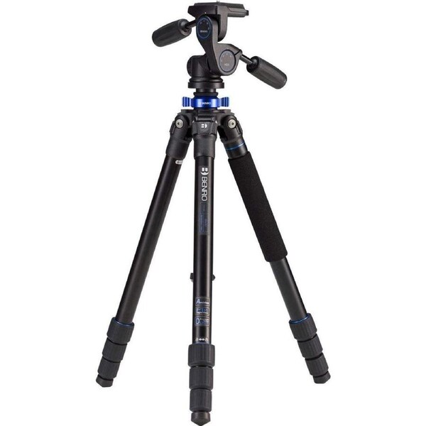 Benro Mach3 Series 2 Carbon Fibre Camera Tripod HD2 Head w/ Twist Lock 167cm