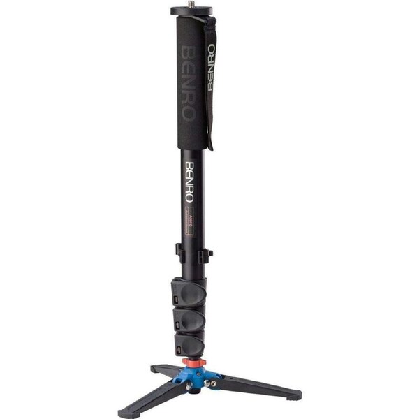 Benro A38FD Aluminium Monopod, VT2 3-Leg Base Accessory w/ Flip Lock 155cm