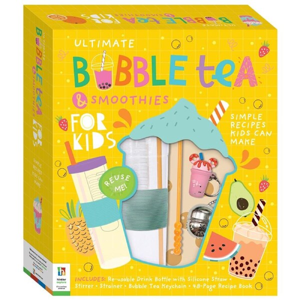 WonderFull Ultimate Bubble Tea & Smoothies Kids DIY Drink Making Kit 6y+