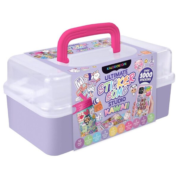 Kaleidoscope Sticker Bomb Studio Kawaii Kids/Children Fun DIY Craft Kit 8y+