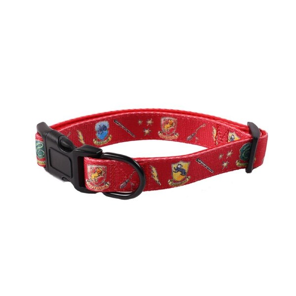 Harry Potter Animal Pet Dog Collar Neck Strap 23-43cm Adjustable Small Red