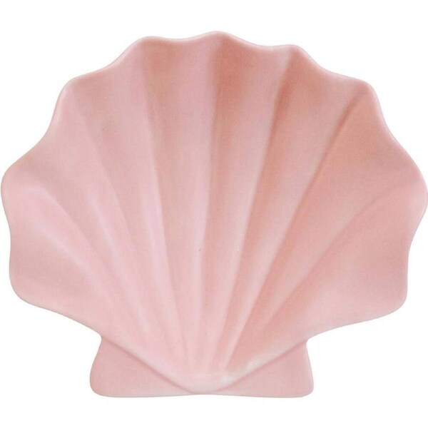 LVD Shell Plate Ceramic Trinket Dish Home/Lounge Tabletop Decor 17cm Nude