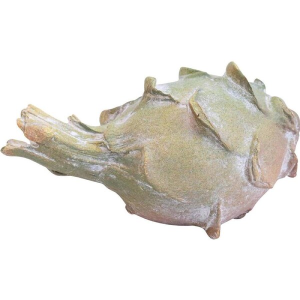 LVD Poly Resin Artichoke Decoration Sculpture Home Tabletop Decor 17x9.5cm