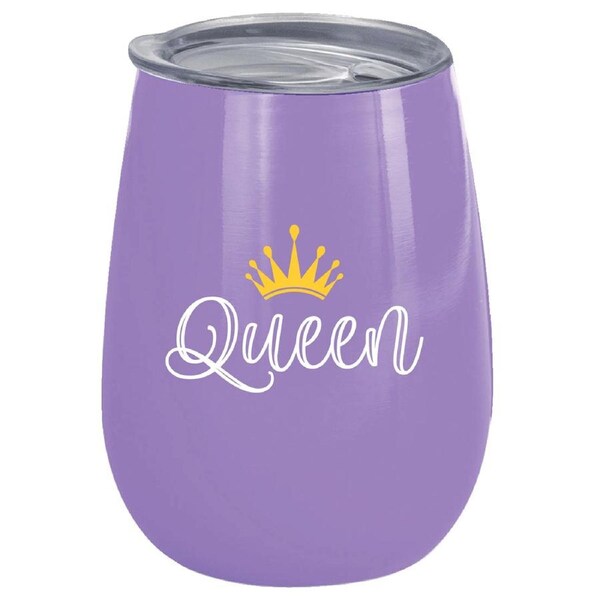 Queen 360ml Stainless Steel Double Walled Travel Tumbler Insulated Cup/Mug