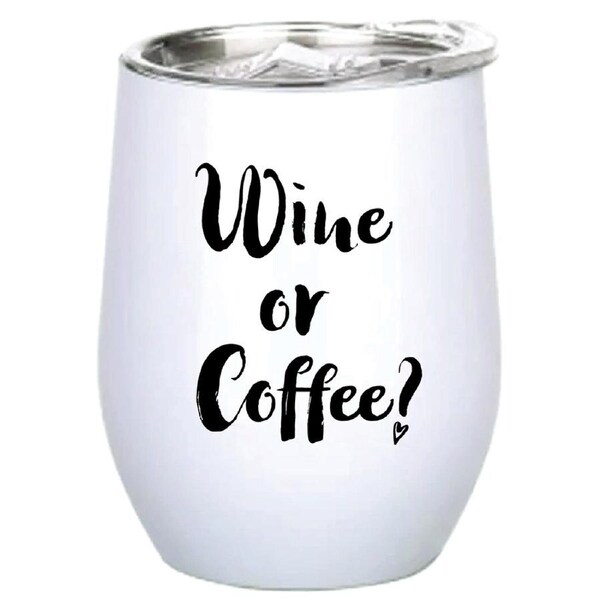 Wine Or Coffee 360ml Stainless Steel Double Walled Tumbler Insulated Cup/Mug