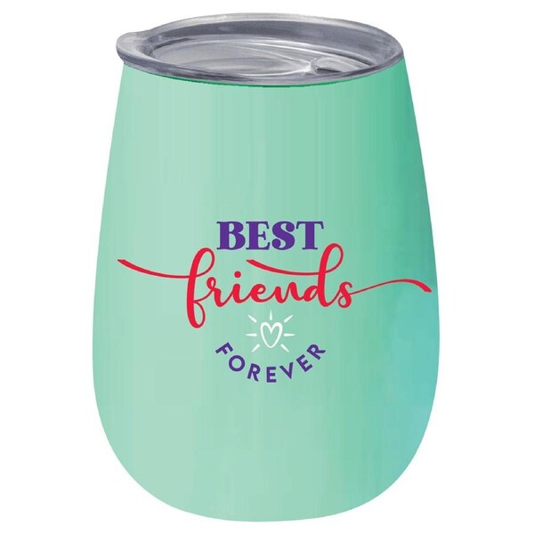Best Friends Forever 360ml S/Steel Double Walled Tumbler Insulated Cup/Mug