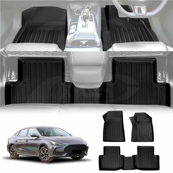 3D Floor Mats for MG MG5 2023-Onwards Heavy Duty All Weather Car Mats Carpet Liner Set