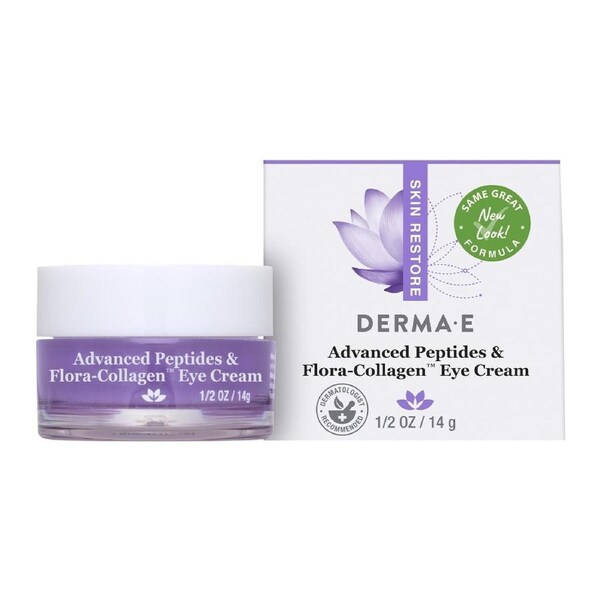 Derma E Advanced Peptides & Flora Collagen Eye Cream 14G