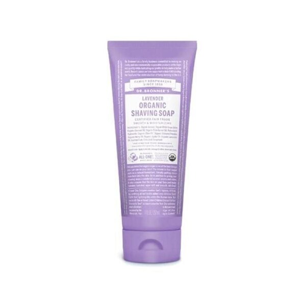 Dr Bronner's Organic Shaving Soap Lavender 208ml