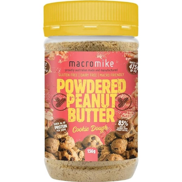 Macro Mike V2 Cookie Dough Powdered Peanut Butter 156g