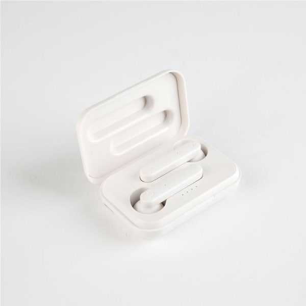 TWS Wireless Earbuds White - Noise Isolating - Bluetooth 5.3 - Fast Pairing