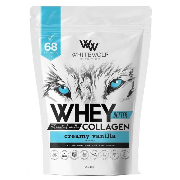 White Wolf Nutrition Whey Better Protein Creamy Vanilla 2.24kg