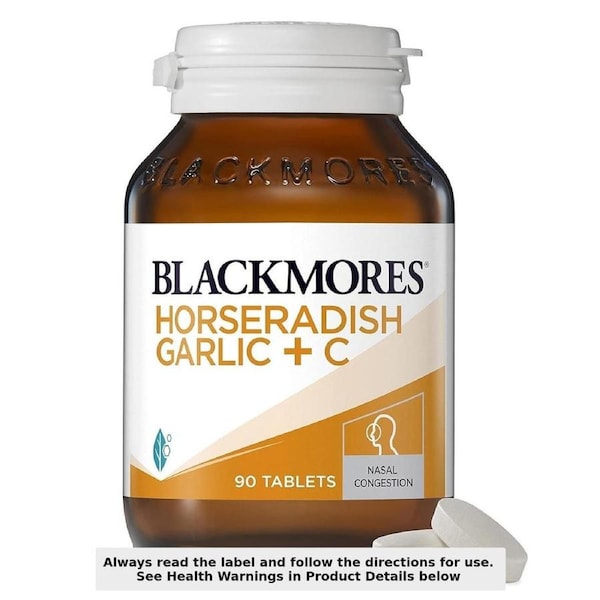 Blackmores Horseradish Garlic + C 90 Tablets