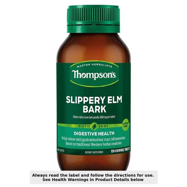 Thompsons Slippery Elm Bark 120 Tablets