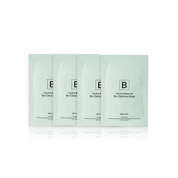 Biologi Hydra Balance Bio Cellulose Mask 4 x 27g