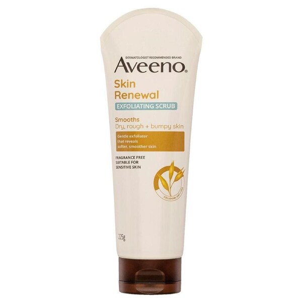 Aveeno Skin Renewal Exfoliating Body Scrub 225g