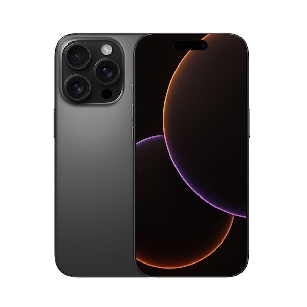 (Refurbished) Apple iPhone 16 Pro 128GB Black Titanium (Excellent Condition)